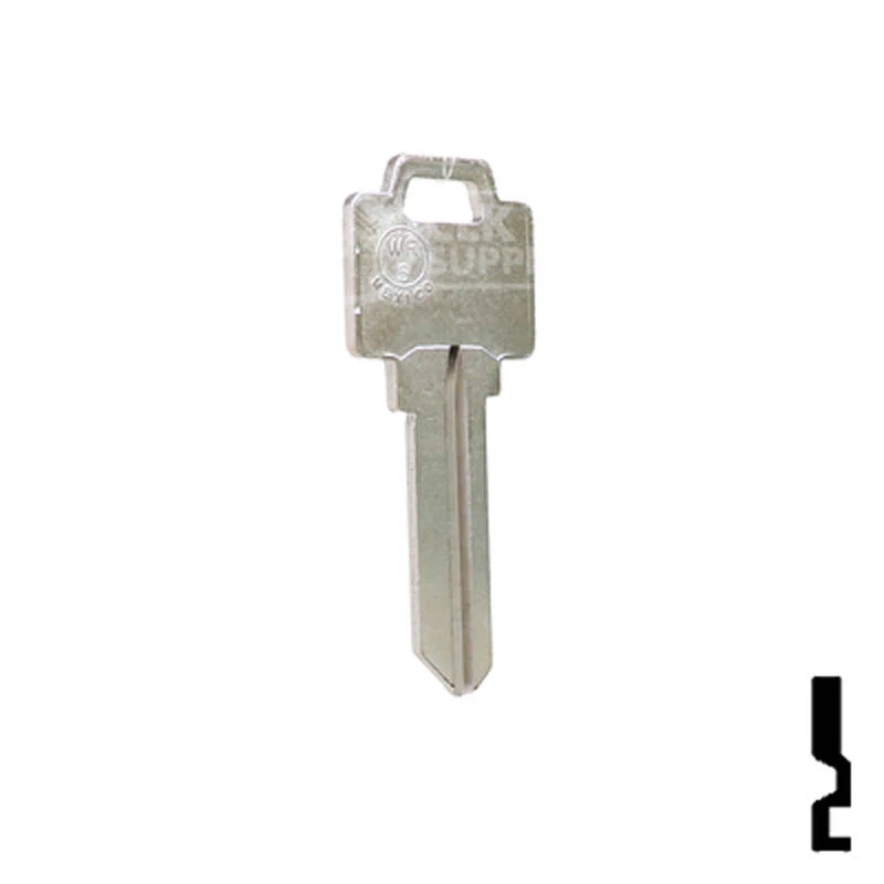 Uncut Key Blank | Weiser | WR5, N1054WB - Image 3