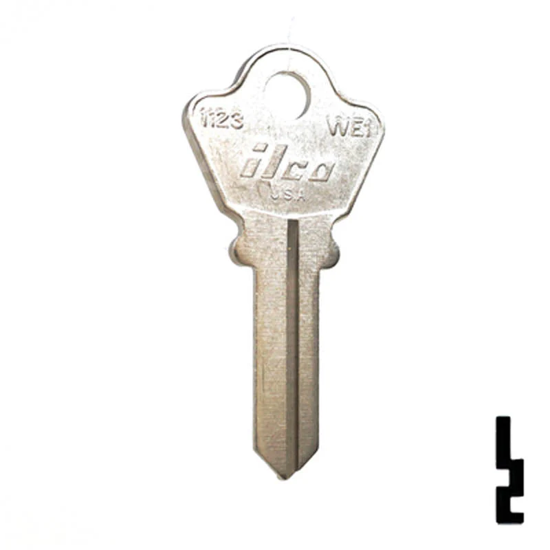 Uncut Key Blank | Welch | 1123 - Image 3