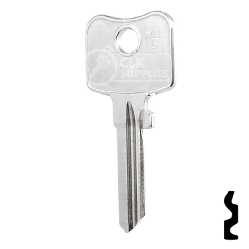Uncut Key Blank | Wilka | WIL-5 - Image 11