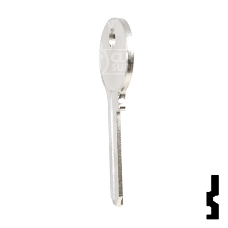 Uncut  Key Blank | Wilson Bohannon | 1071, W1 - Image 8