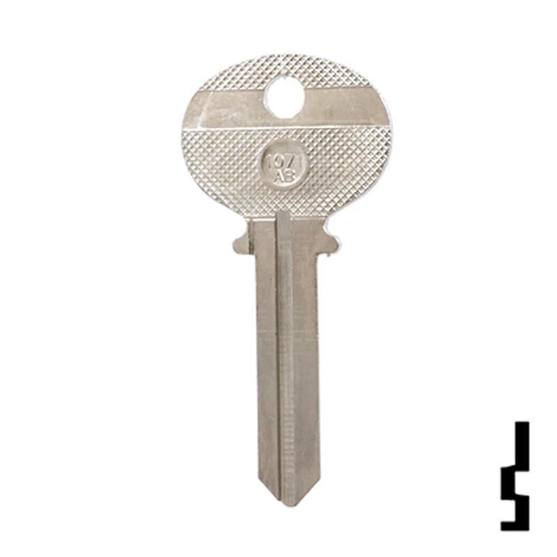 Uncut Key Blank | Wilson Bohannon | 1071AB - Image 13