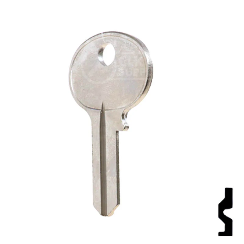 Uncut Key Blank | Wilson-Bohannon | 1071BE - Image 10