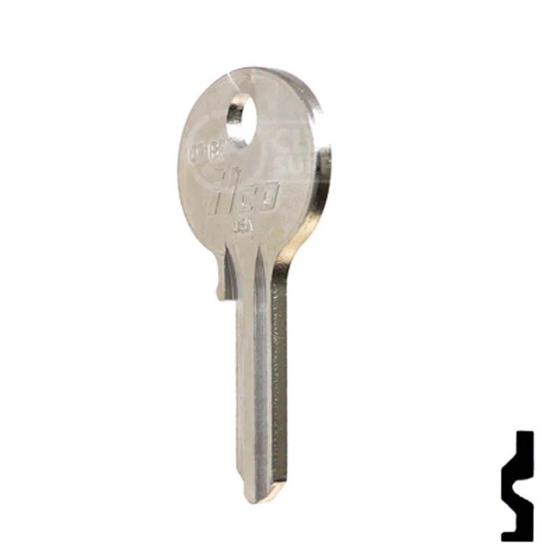 Uncut Key Blank | Wilson-Bohannon | 1071BE - Image 21