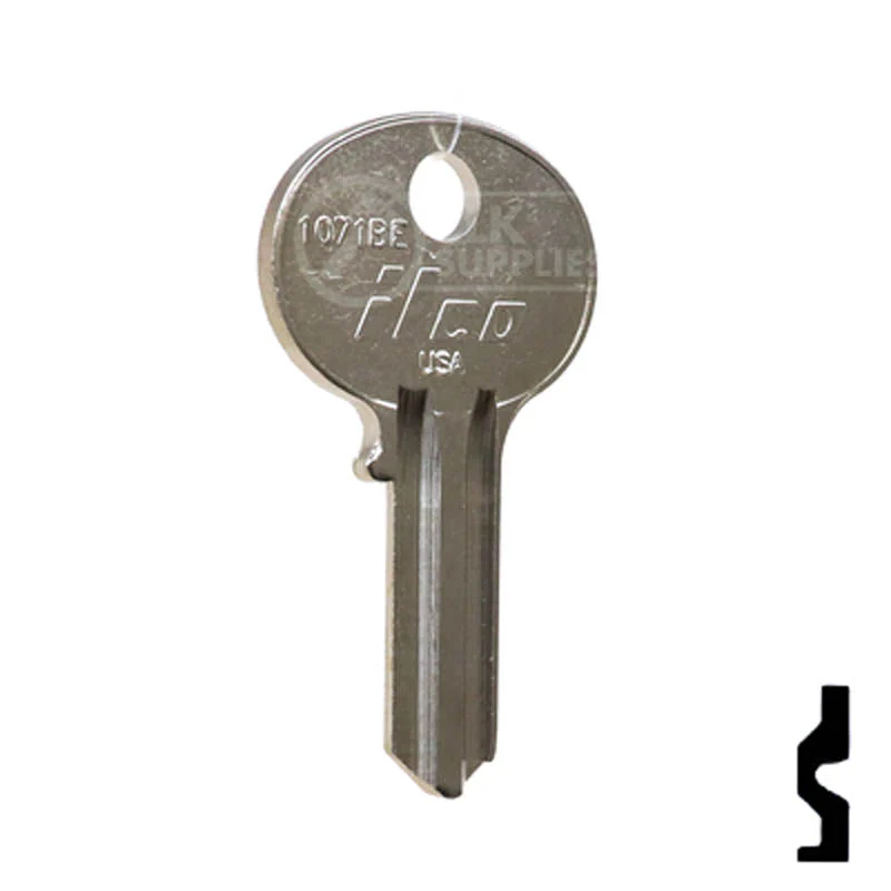 Uncut Key Blank | Wilson-Bohannon | 1071BE - Image 3