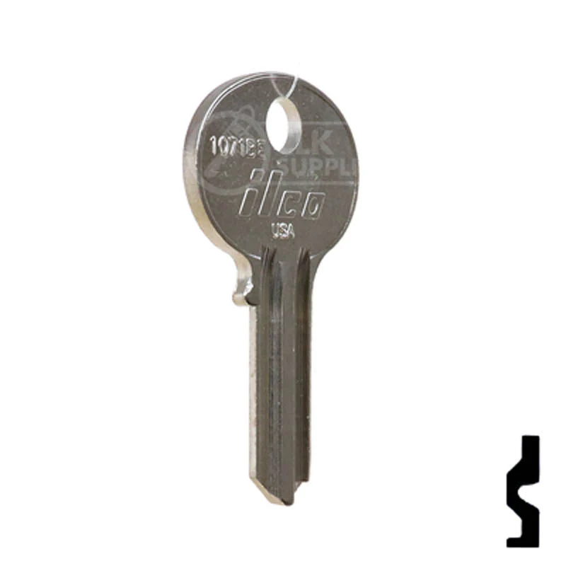 Uncut Key Blank | Wilson-Bohannon | 1071BE - Image 4