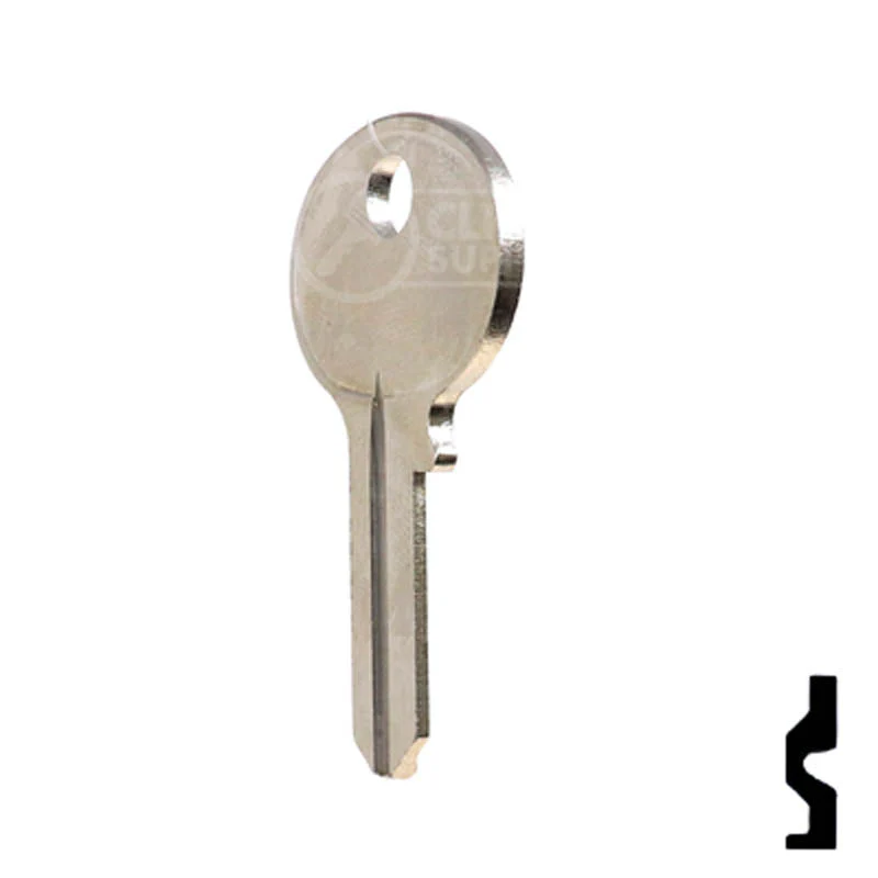 Uncut Key Blank | Wilson-Bohannon | 1071BE - Image 9