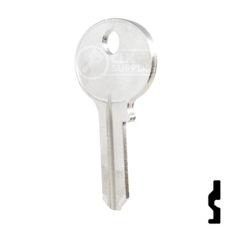 Uncut Key Blank | Wilson-Bohannon | 1071BM - Image 10