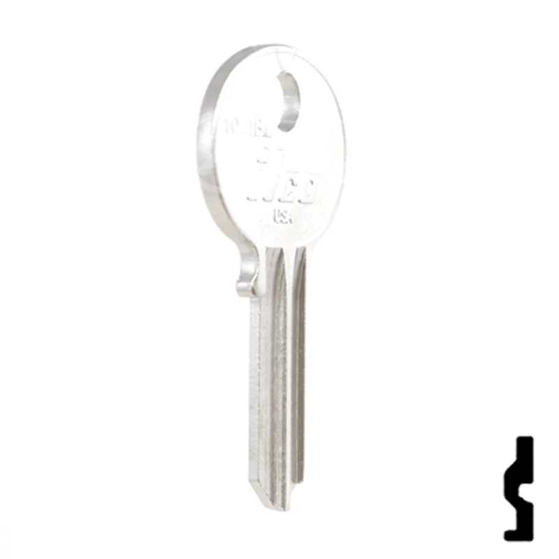 Uncut Key Blank | Wilson-Bohannon | 1071BM - Image 5
