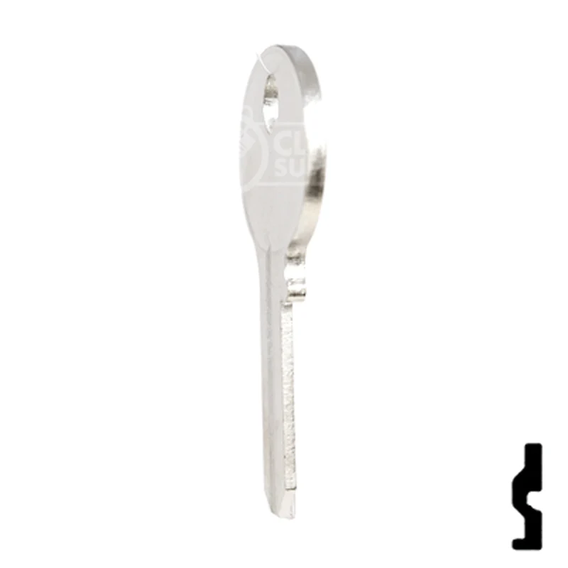 Uncut Key Blank | Wilson-Bohannon | 1071BM - Image 8