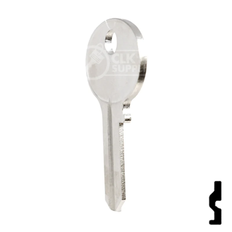 Uncut Key Blank | Wilson-Bohannon | 1071BM - Image 9