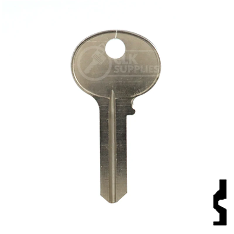 Uncut Key Blank | Wilson Bohannon | 1071E - Image 14