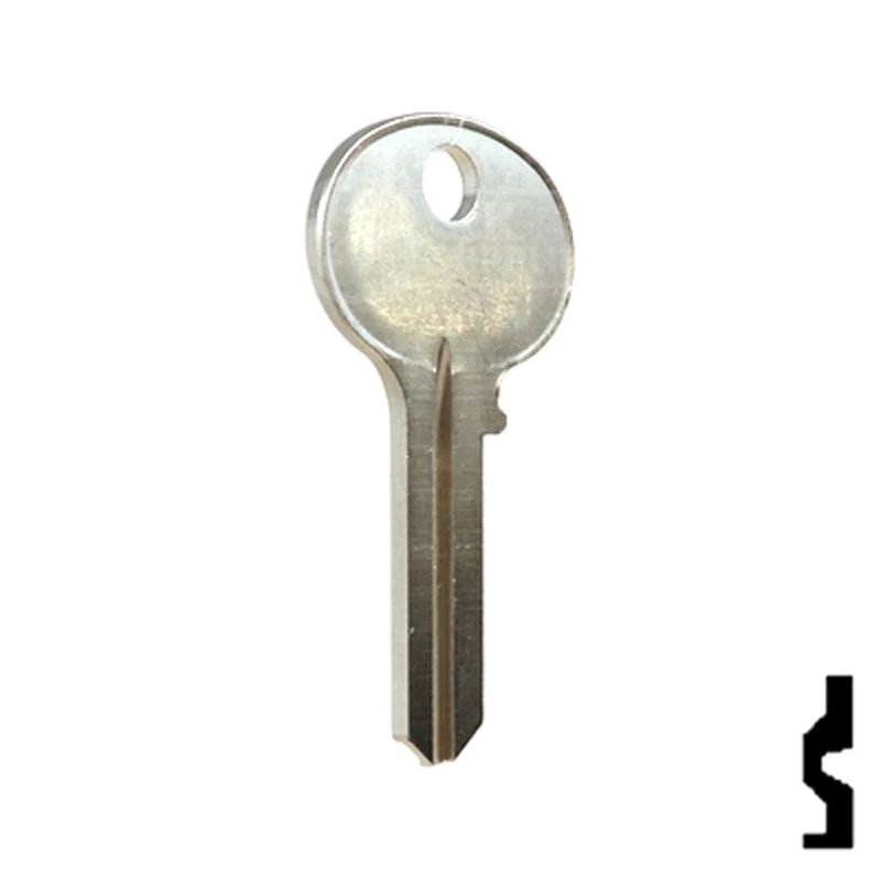 Uncut Key Blank | Wilson Bohannon | 1071E - Image 17
