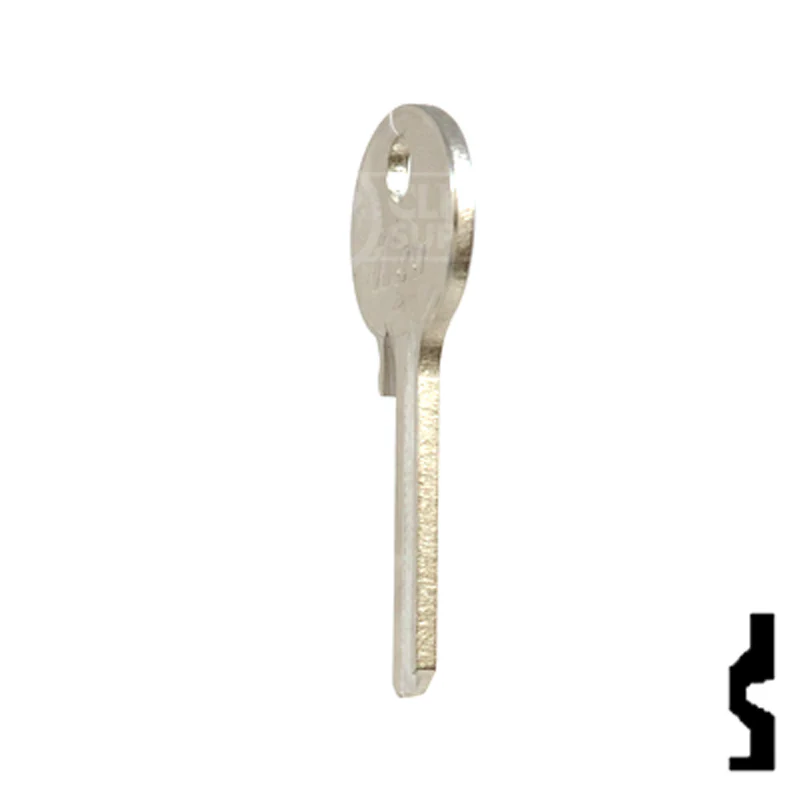Uncut Key Blank | Wilson Bohannon | 1071E - Image 22