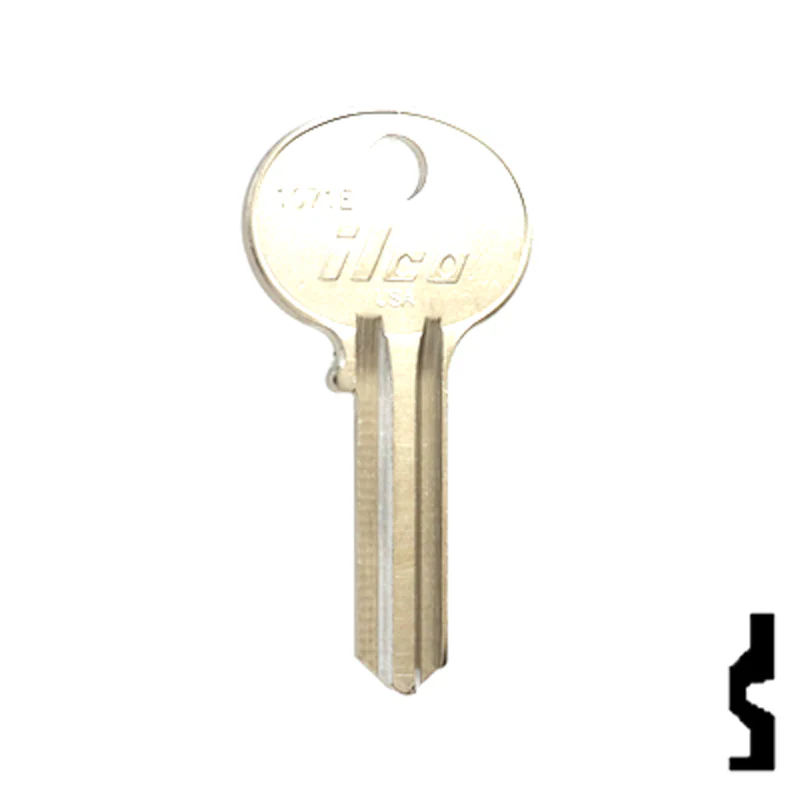 Uncut Key Blank | Wilson Bohannon | 1071E - Image 3