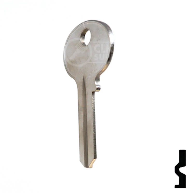 Uncut Key Blank | Wilson-Bohannon | 1071M - Image 10