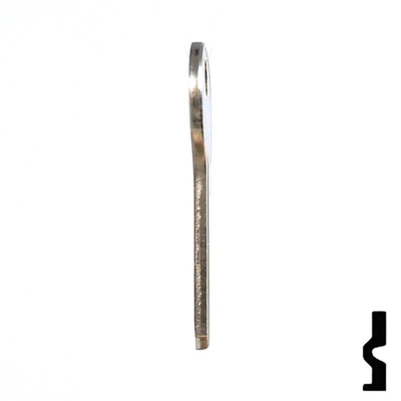 Uncut Key Blank | Wilson-Bohannon | 1071M - Image 19