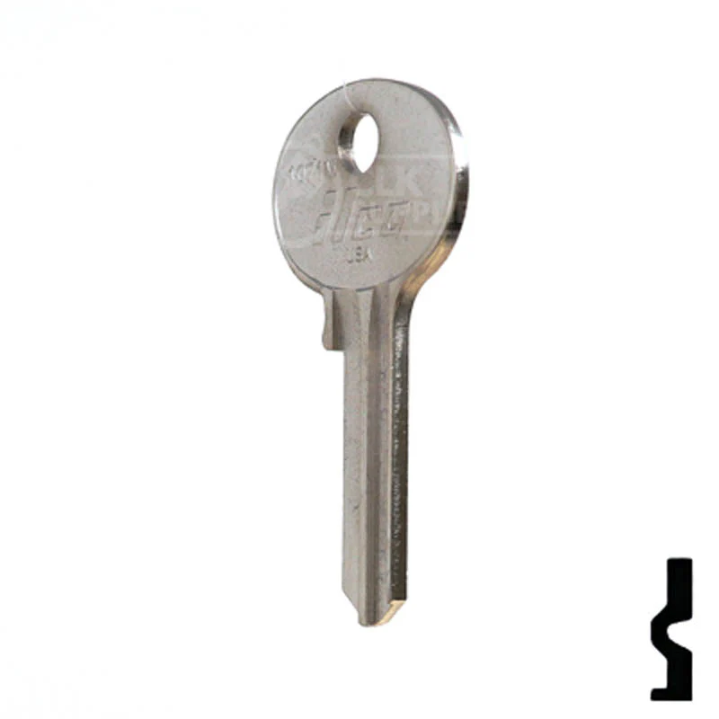 Uncut Key Blank | Wilson-Bohannon | 1071M - Image 22