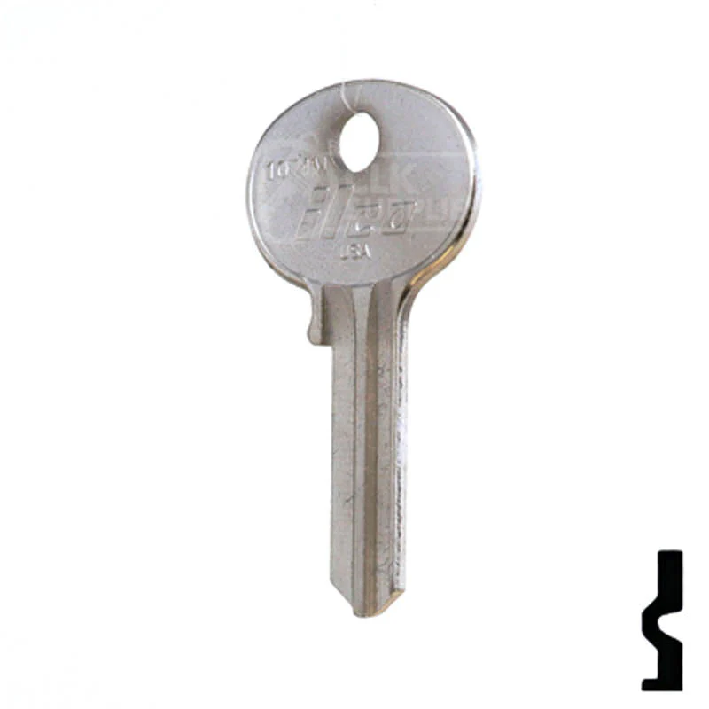 Uncut Key Blank | Wilson-Bohannon | 1071M - Image 23