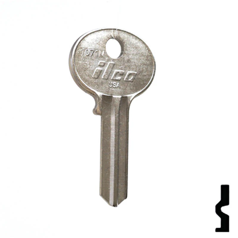 Uncut Key Blank | Wilson-Bohannon | 1071M - Image 3