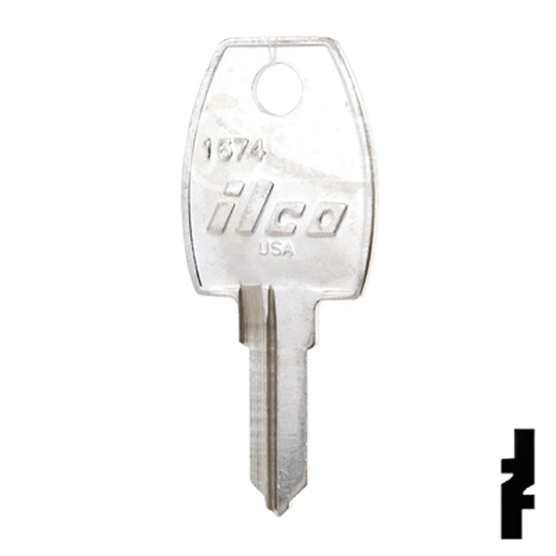 Uncut Key Blank | Cyber Lock, Treadway Key | 1674 - Image 24