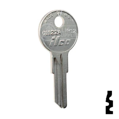 Uncut  Key Blank | Yale | 01122A, Y12 - Image 3
