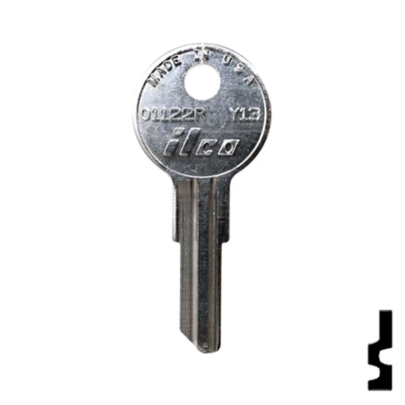 Uncut Key Blank | Yale | 01122R, Y13