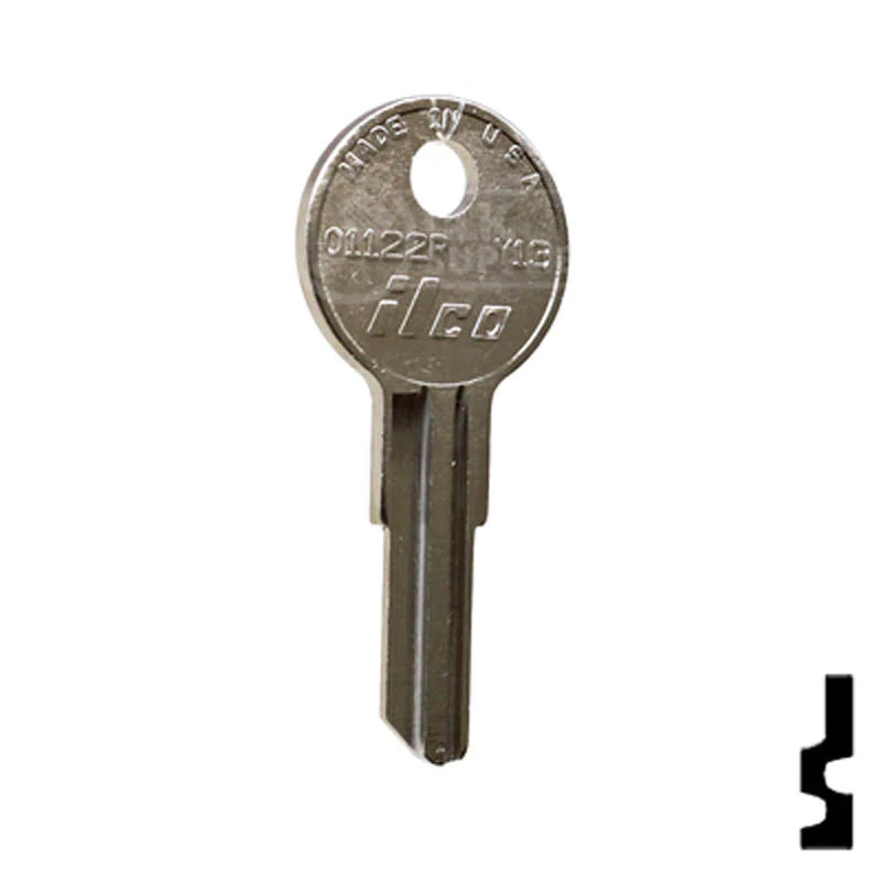 Uncut Key Blank | Yale | 01122R, Y13 - Image 3