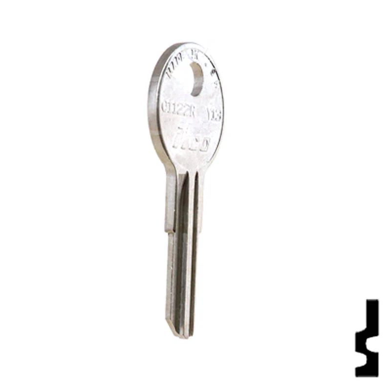 Uncut Key Blank | Yale | 01122R, Y13 - Image 5