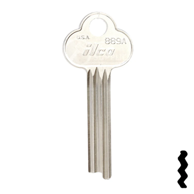 Uncut Key Blank | Yale | 889A - Image 2