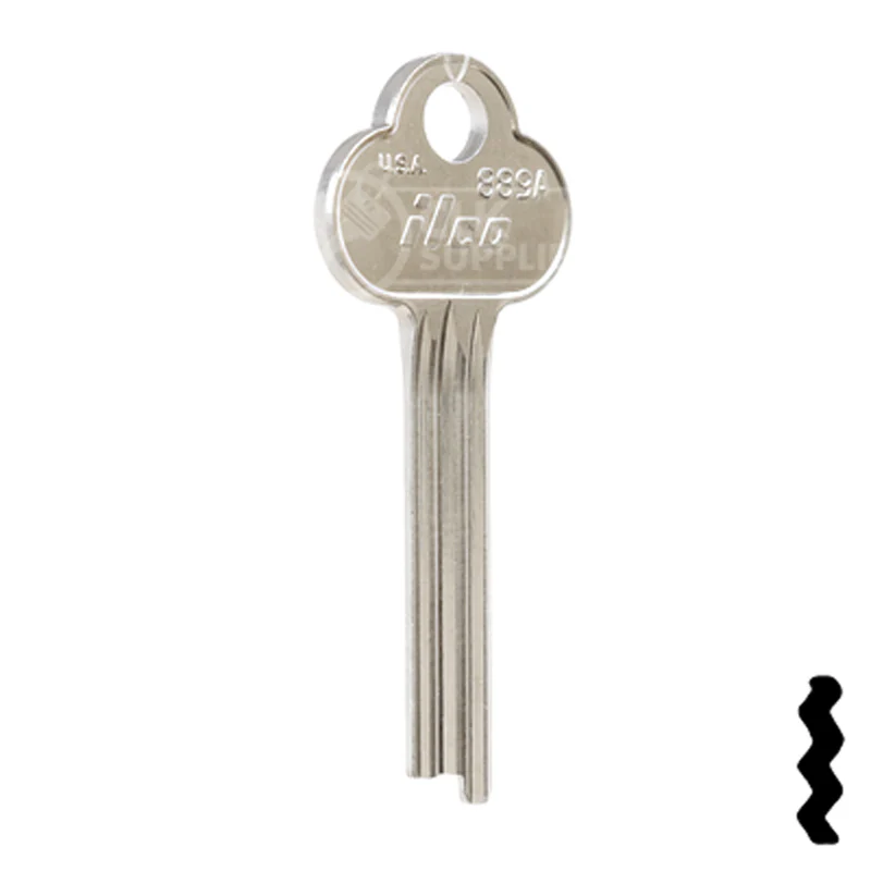Uncut Key Blank | Yale | 889A - Image 4
