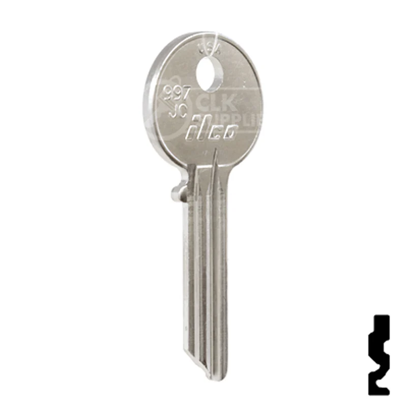 Uncut Key Blank | Yale | 997JC - Image 4