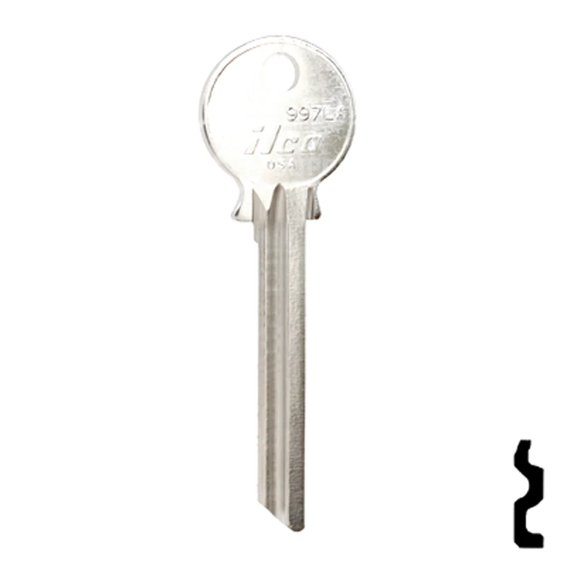 Uncut Key Blank | Yale | 997LA - Image 3