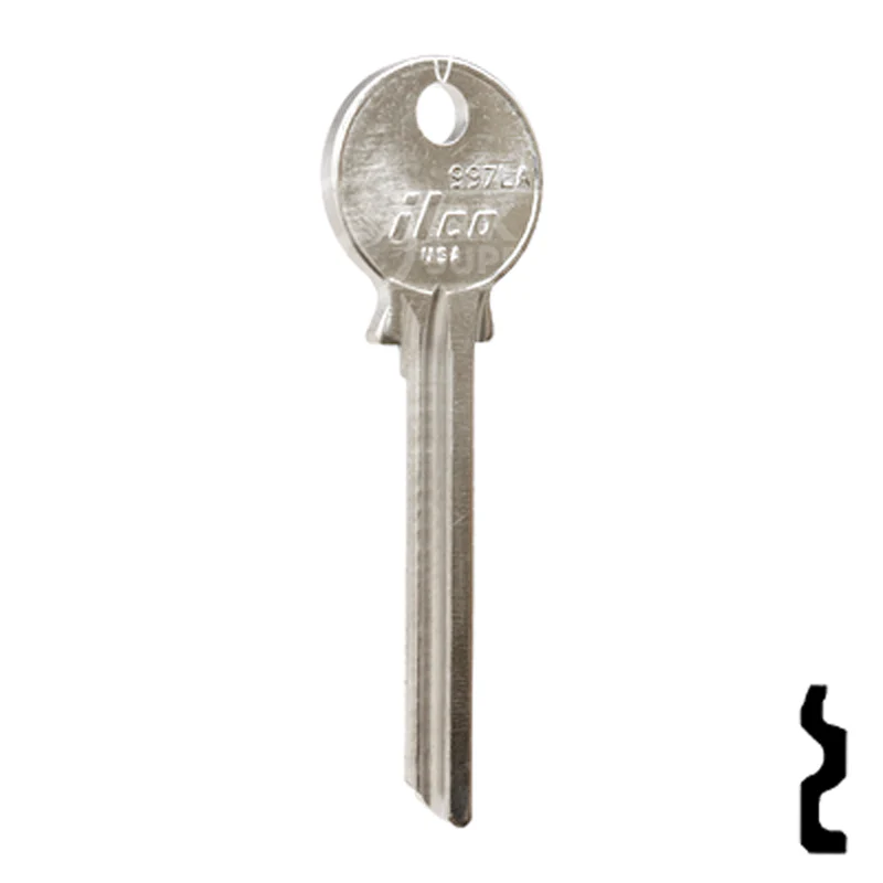 Uncut Key Blank | Yale | 997LA - Image 4