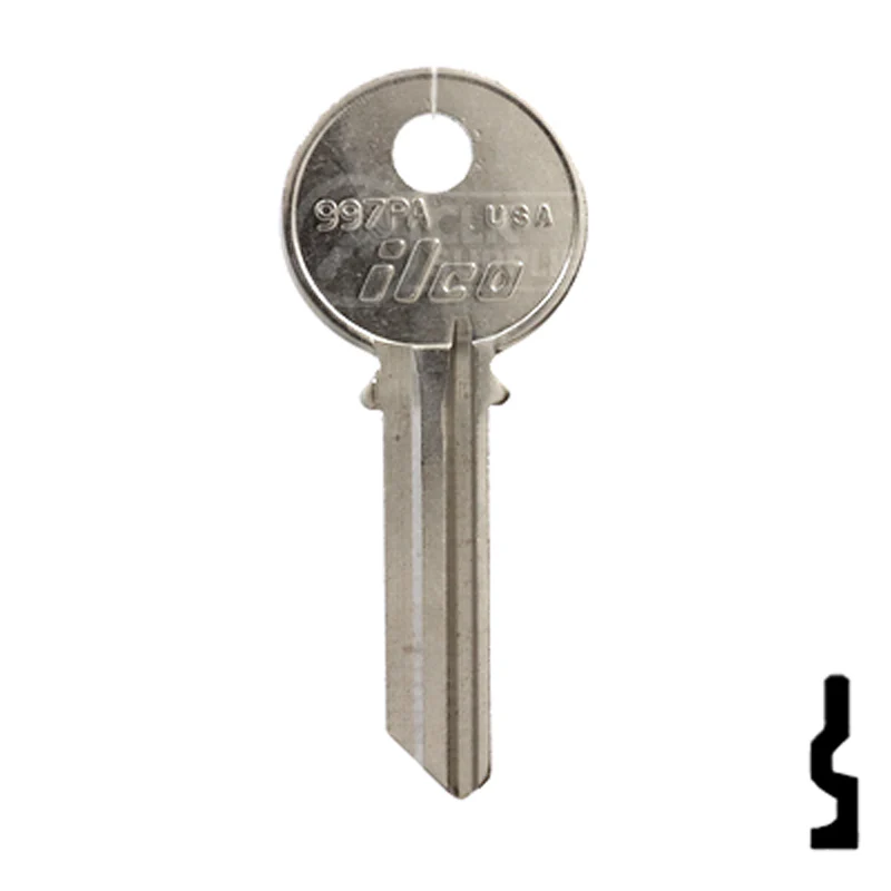 Uncut Key Blank | Yale | 997PA - Image 2