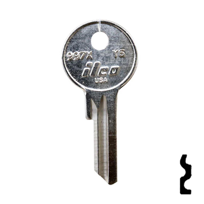Uncut  Key Blank | Yale | 997X, Y6