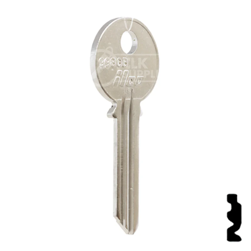 Uncut Key Blank | Yale | 998GB - Image 4