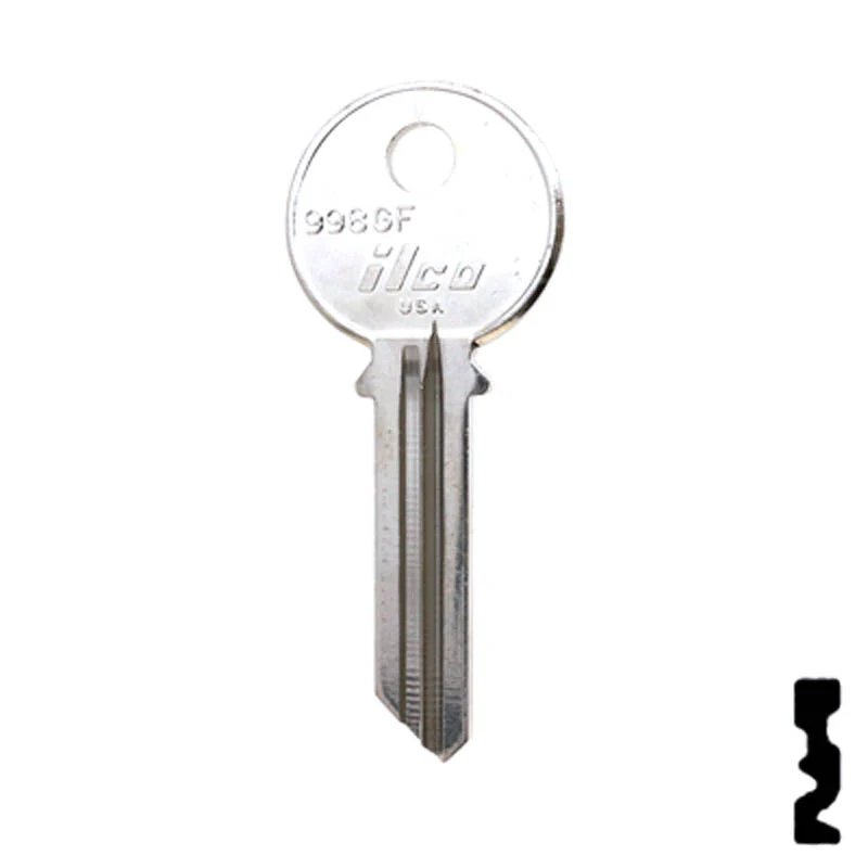 Uncut Key Blank | Yale | 998GF - Image 24