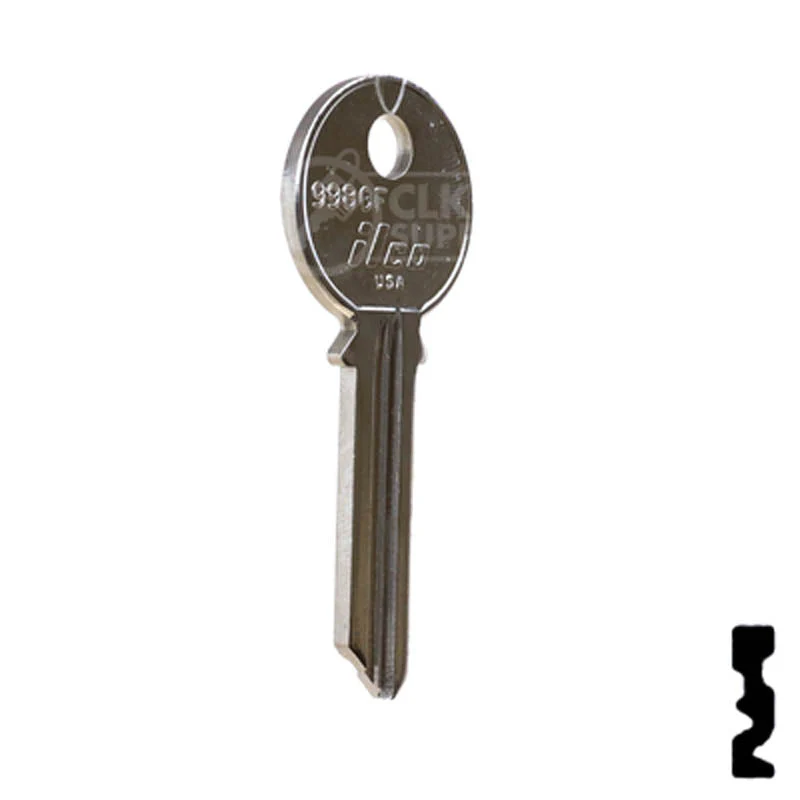 Uncut Key Blank | Yale | 998GF - Image 4