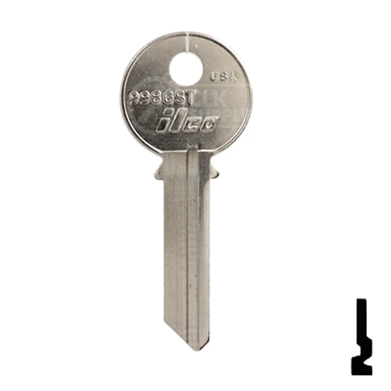 Uncut Key Blank | Yale | 998GST - Image 2