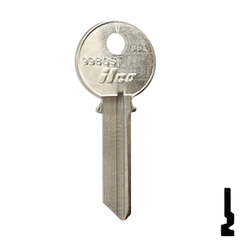 Uncut Key Blank | Yale | 998GST - Image 3