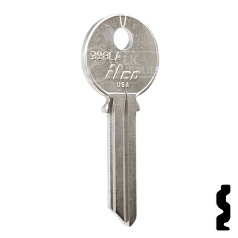 Uncut Key Blank | Yale | 998LA - Image 4