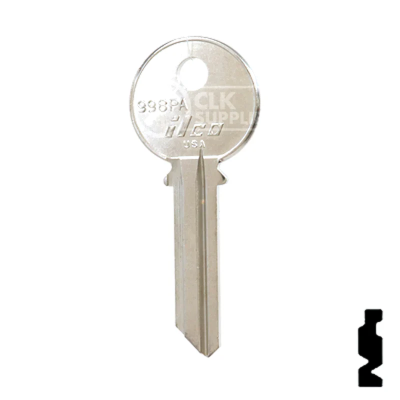 Uncut Key Blank | Yale | 998PA - Image 24