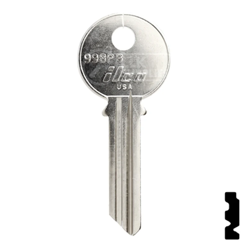 Uncut Key Blank | Yale | 998PB - Image 2