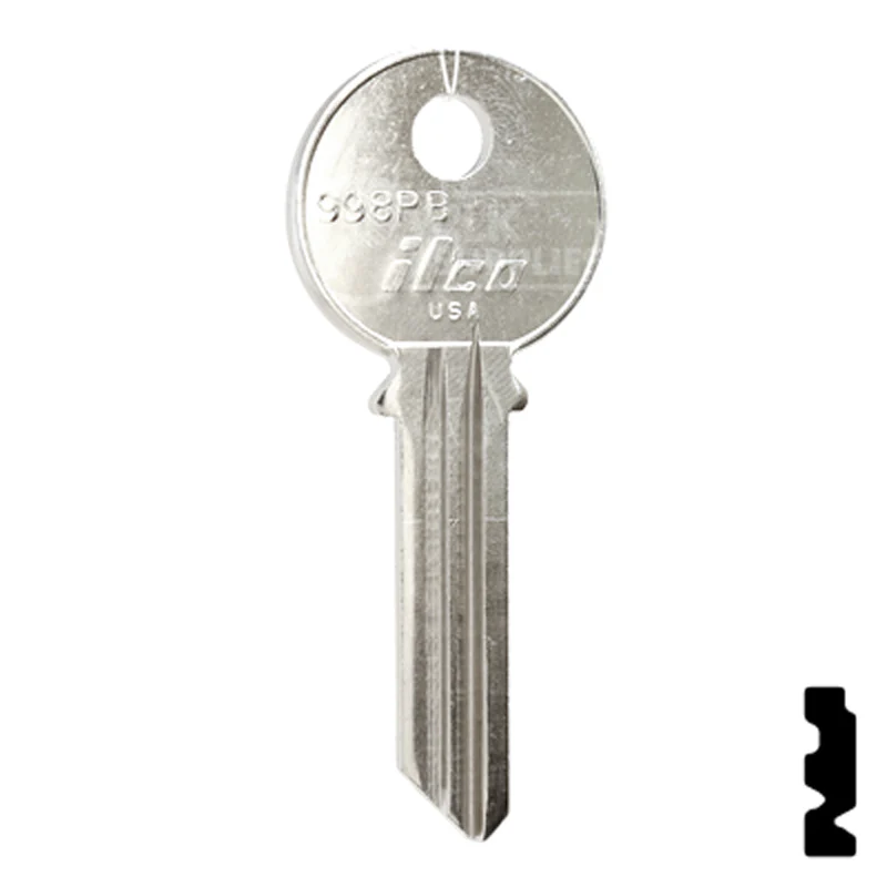 Uncut Key Blank | Yale | 998PB - Image 3