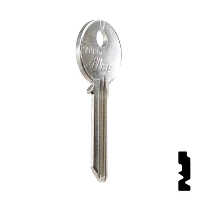 Uncut Key Blank | Yale | 998PD - Image 5