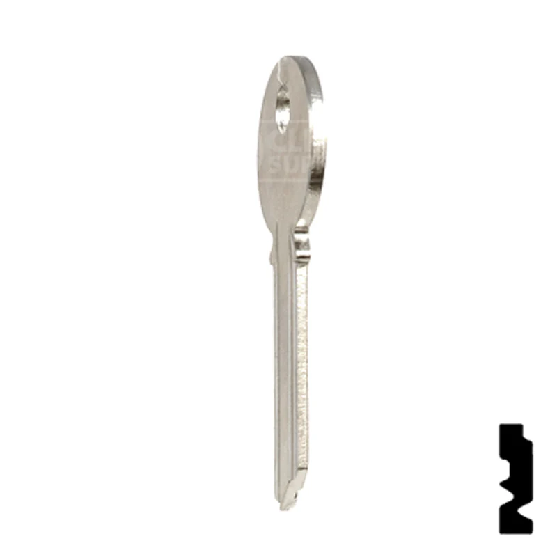 Uncut Key Blank | Yale | 998PD - Image 9