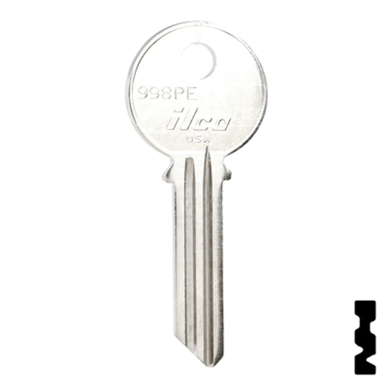 Uncut Key Blank | Yale | 998PE - Image 2