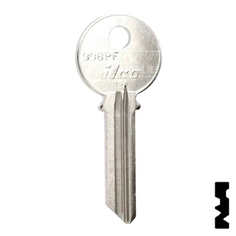 Uncut Key Blank | Yale | 998PF - Image 2