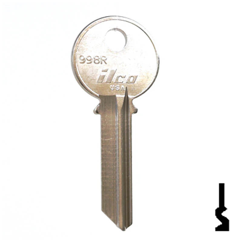 Uncut Key Blank | Yale | 998R - Image 2