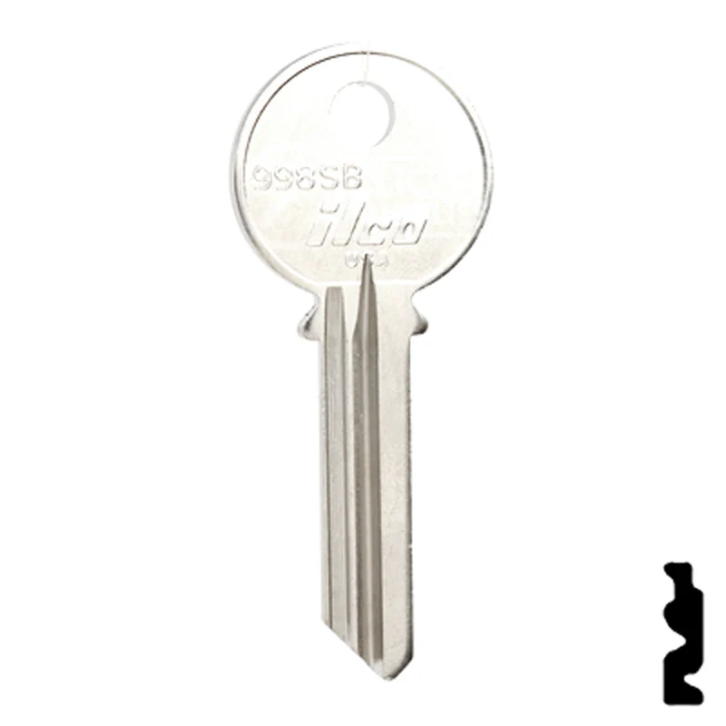 Uncut Key Blank | Yale | 998SB - Image 2